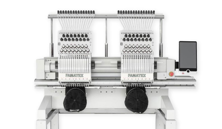 Bordadora de 2 cabezales